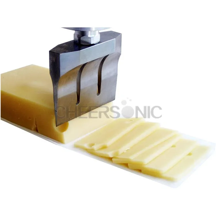 Cheese Cutter - in-line slicing of block cheddar cheese - Cheersonic