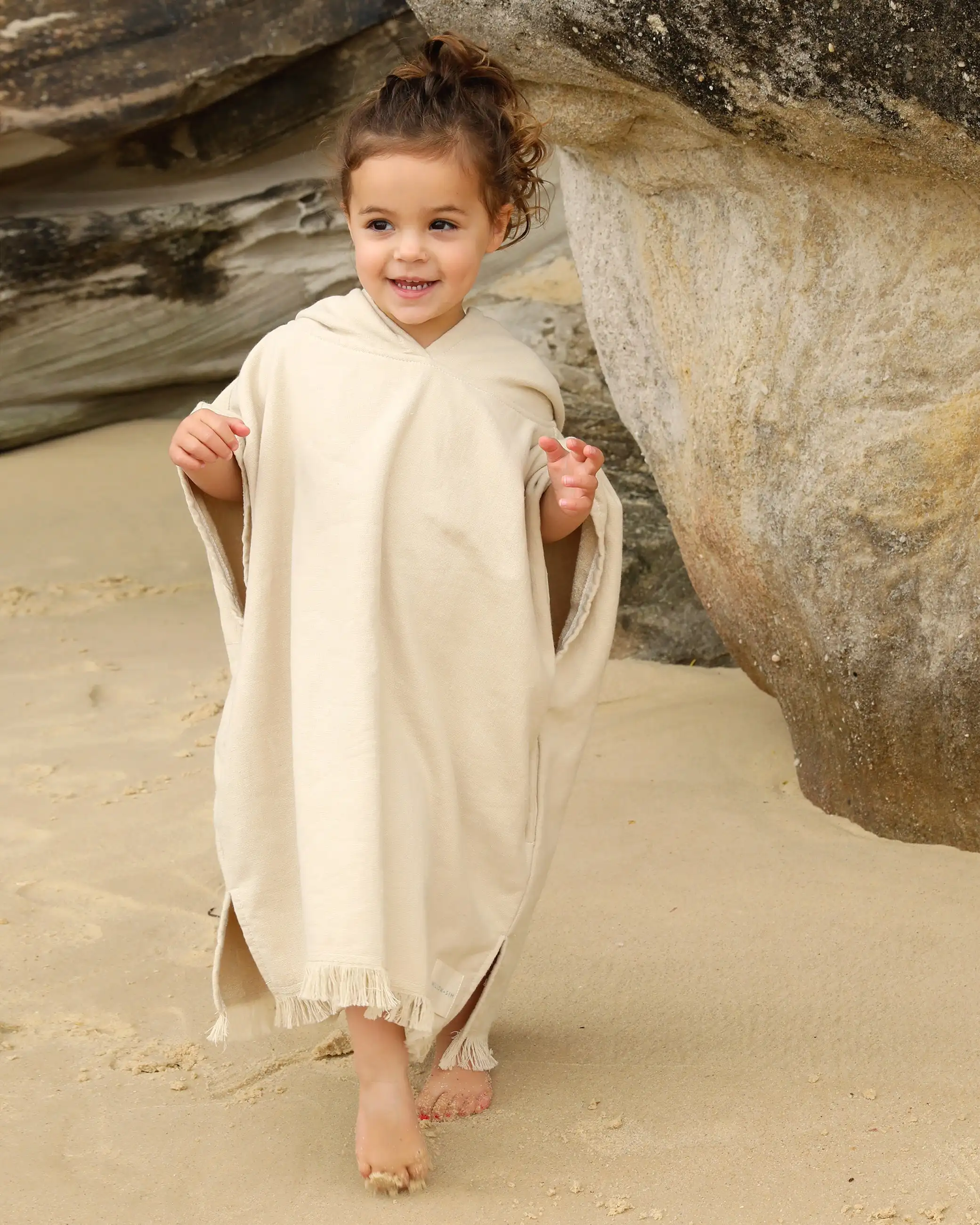 Hot Selling Comfortable Small Size Towel Poncho Surfer Poncho Kids Poncho Towel supplier