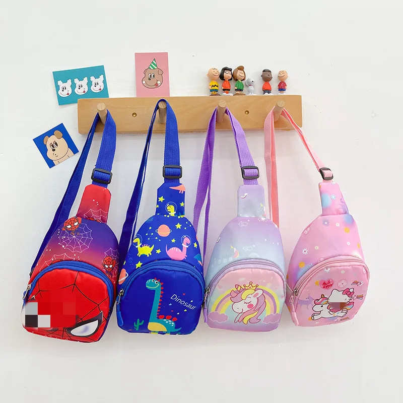 2 Pack Kids Mini Crossbody Bags - Unicorn Sling Bags For Girls With Adjustable Straps