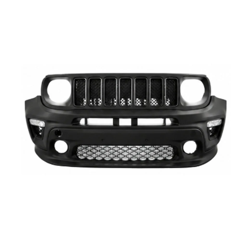 KEBEL Front Bumper Assembly for JEEP RENEGADE 2019-2023 with Fog Lamp Car Body Kit OEM Style Direct Replacement Auto Accessories