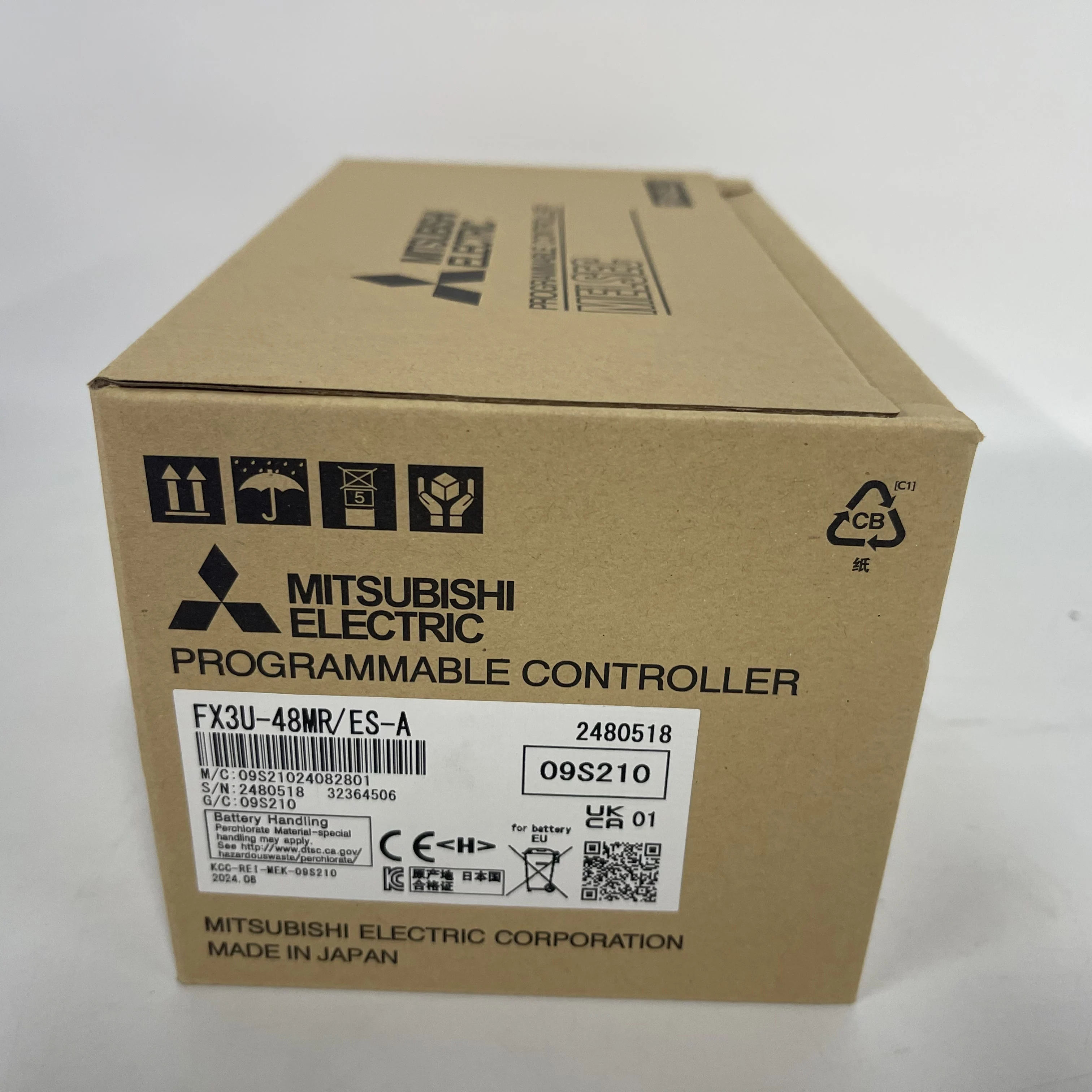 MITSUBISHI ELECTRIC Programmable Logic Controller PLC FX3U-48MR/ES-A