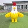 Gallo Amarillo Inflable