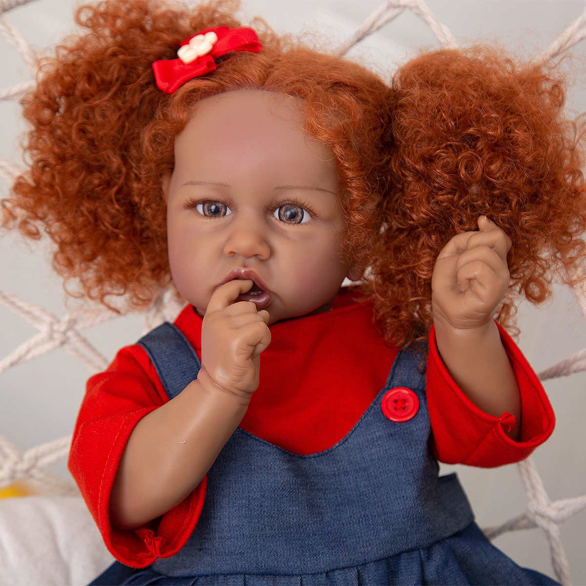 Red Hair Reborn Baby Dolls Alanah By Christine Scherer From Poodie