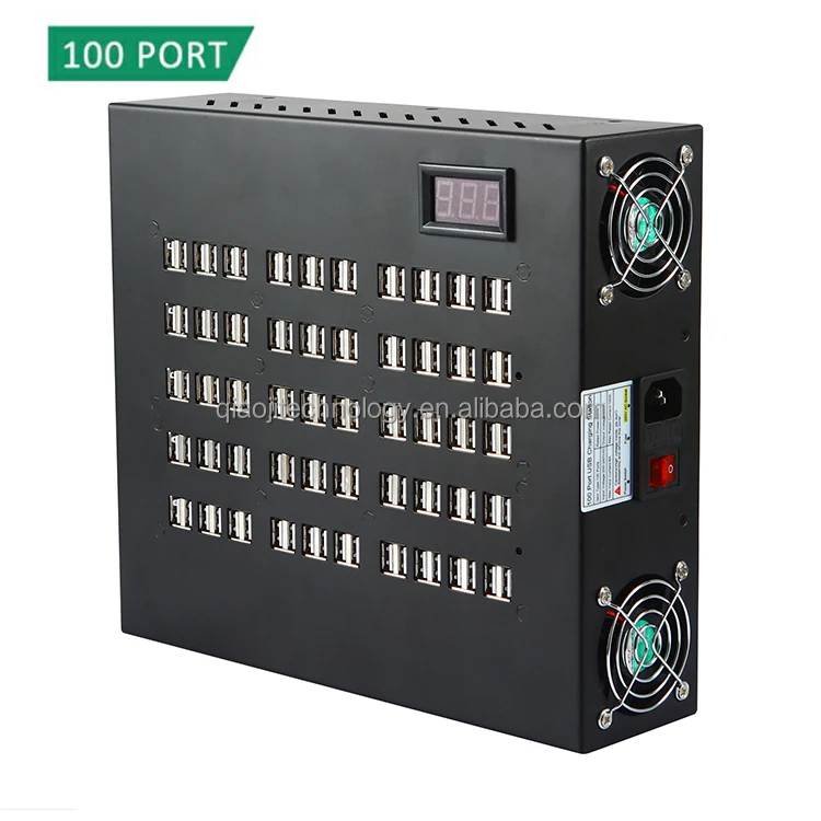 Factory OEM high quality multi 100ports usb charging station, solar power mobile phone charging station