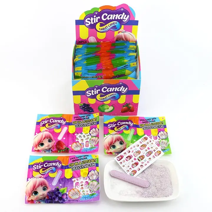 tablet candy sticker