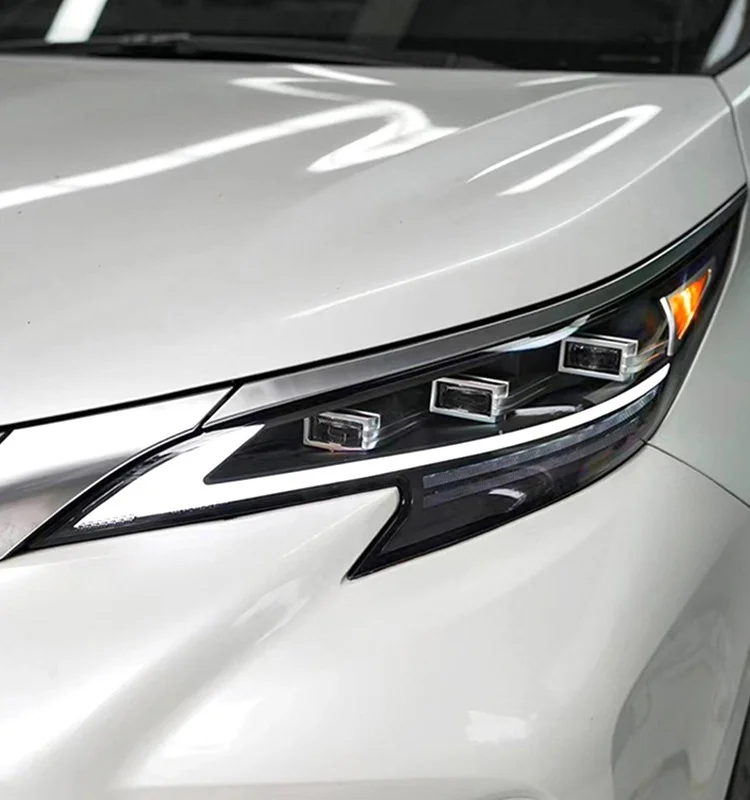 Headlight Assembly,Senna Modified Led Lens Daytime Running Light ...