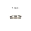 Anillo exterior de acero inoxidable de 58 mm.