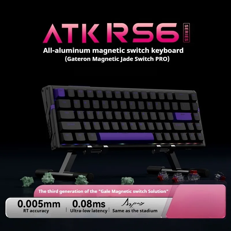ATK RS6 Ultra Magnetic Switch Keyboard - 8khz Polling Rate