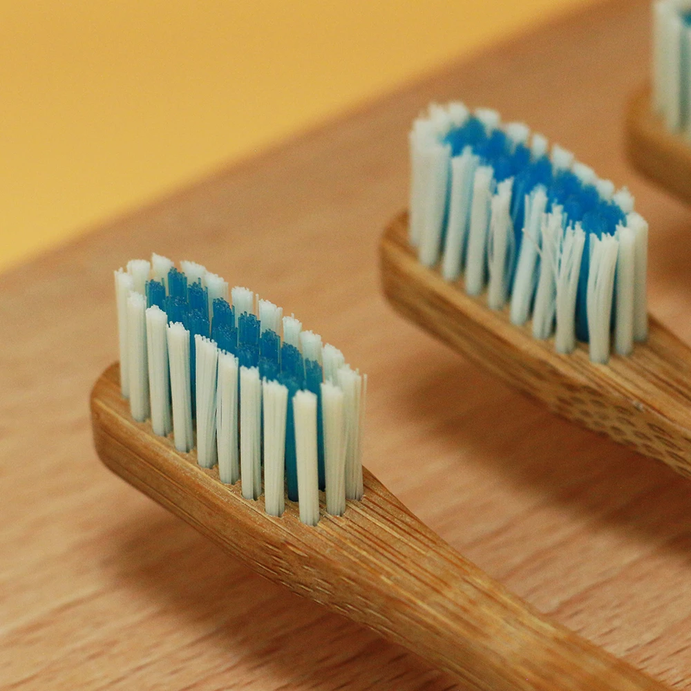 Custom Adult Eco Friendly for Reusable Bamboo Toothbrushes with Nylon ...