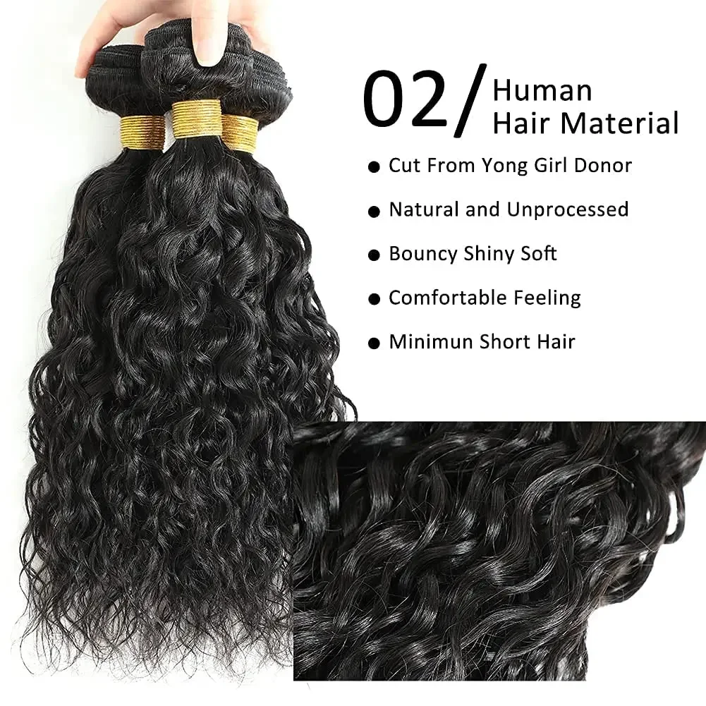 Brazilian Virgin Remy Hair Weave Human Hair Curly Bundles_voghion.com