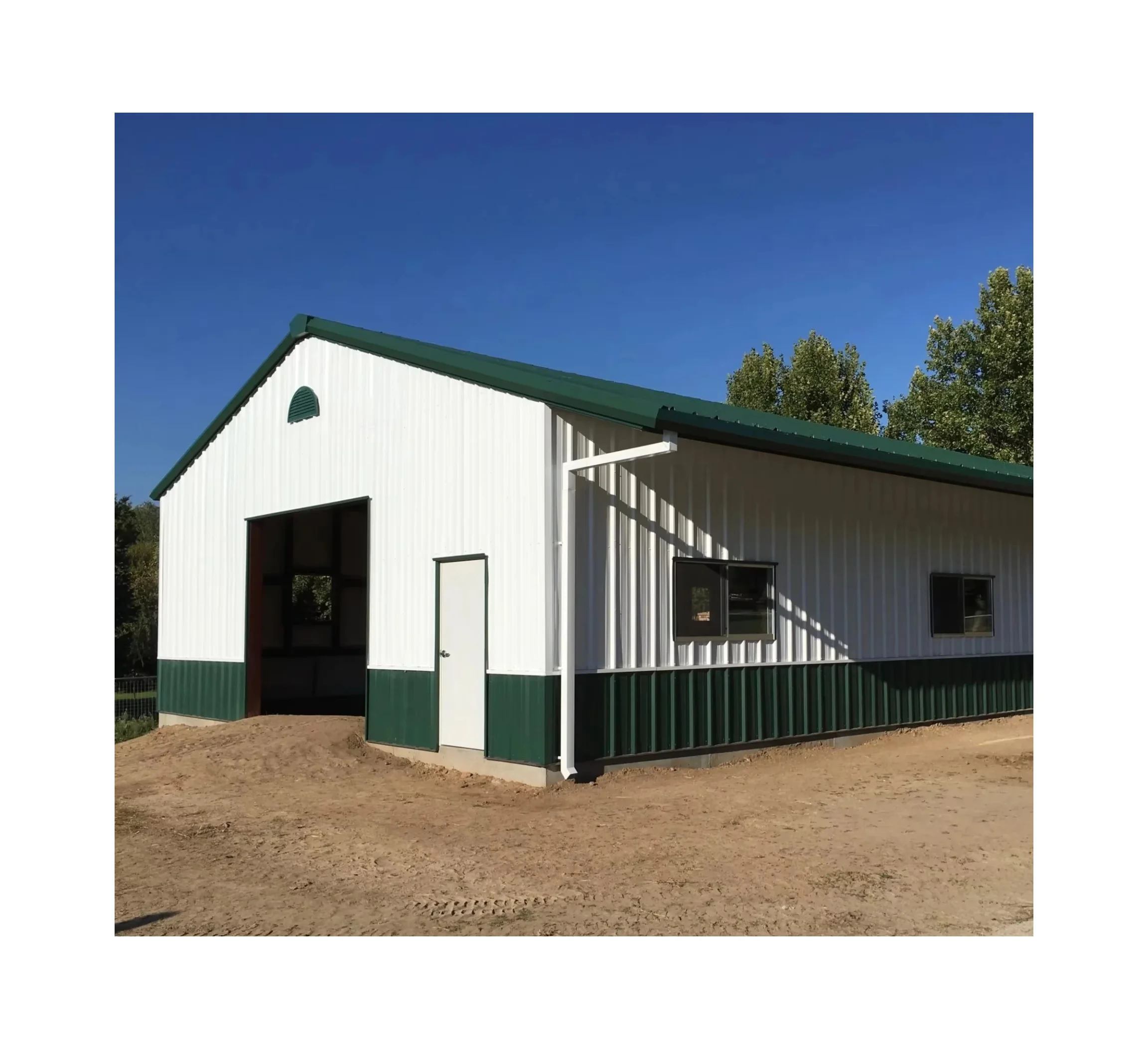 Luxury Steel Build Structure Prefabr Car Parking Shed Design Steel for a Barndominium Buildings Workshops Warehouse Structures