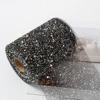 Fil flocon de neige noir de 15 cm de large 15 mètres