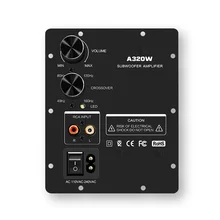 200W Best Subwoofer backplate Amplifier 200 watt with Output RCA PCBA panel amplifier for subwoofer