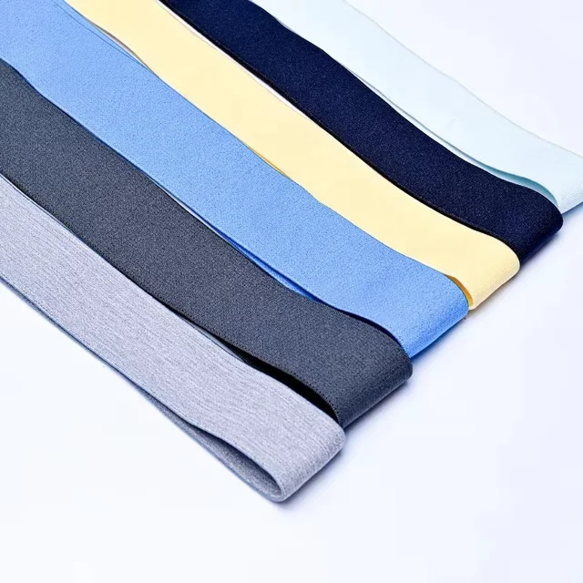 High Quality Customized Band Nylon Jacquard Elastic Waistband 5CM Wide Elastic Ribbon For Garment Knitted Woven Techniques