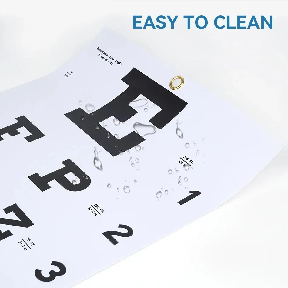 Eye Charts 20 Feet Low Vision Eye Test Charts for Eye Exams