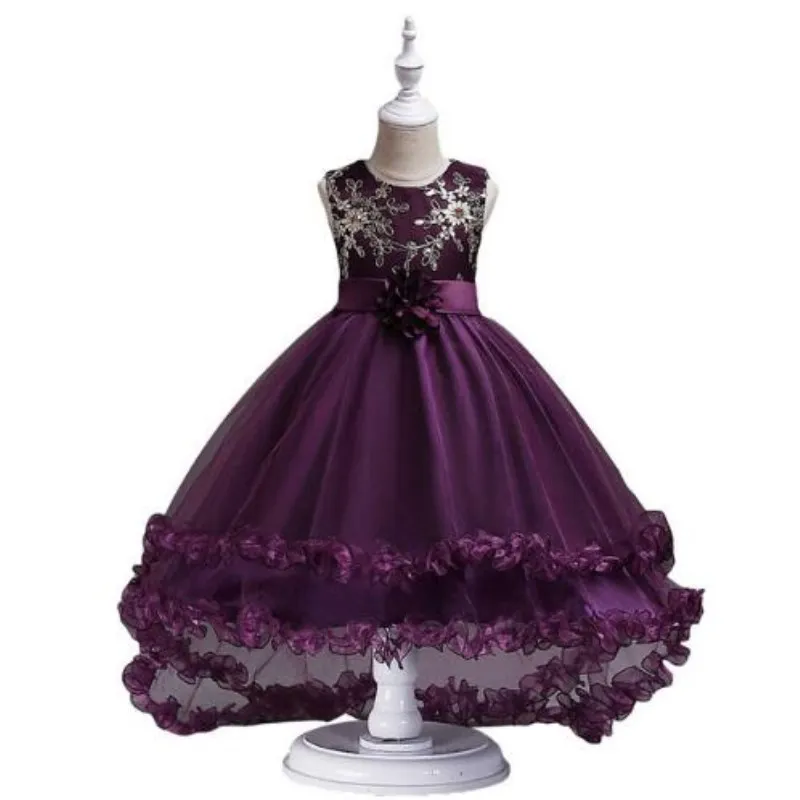 Party Dress Party Evening Patterns Tulle Wedding Fashion Baby Girl Kids ...