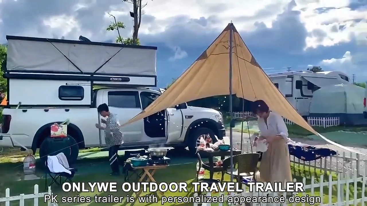 Onlywe Slide On Pick Up Truck Canopy Camper Light Weight Pop Up Truck