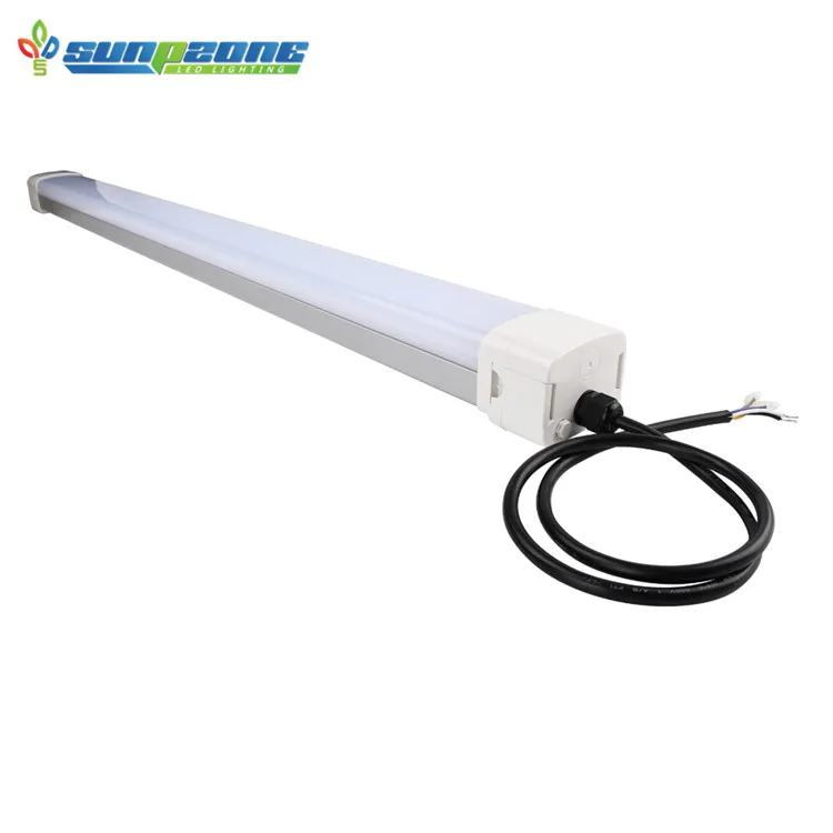 Waterproof Led Tube Linear Fixture Triproof Industrial Vapor Tight Fixture 60w LED Tri-proof Lights with Motion Sensor