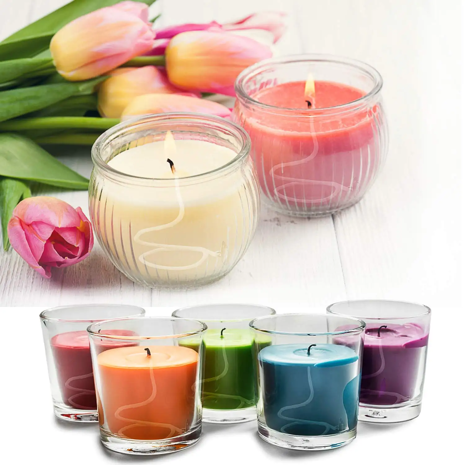 Metal Sustainer Tabs Candle Wicks Functional Smokeless Wholesale Cotton