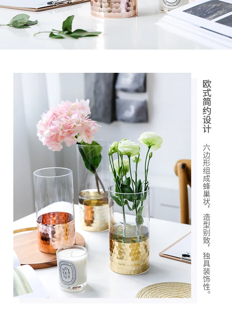 北欧透明玻璃水培花卉花瓶桌面花盆盆景水瓶婚礼植物装饰花瓶家居装饰 Buy 北欧透明玻璃水培花瓶 桌面花盆盆栽水瓶 家庭酒吧餐厅装饰