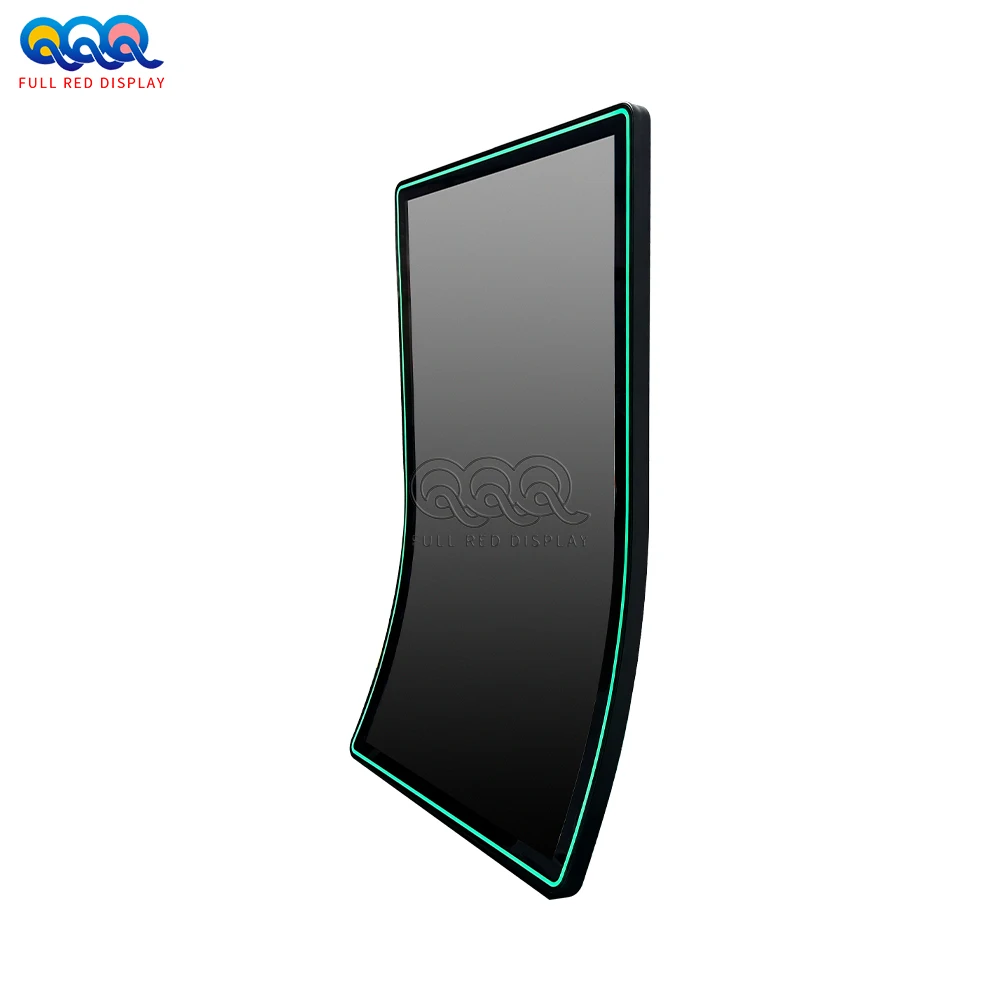 J Curve Monitor Touch Led Surround J Curved Touch Monitor Coin Operated Arcade Machine 43 Inches J Shape Curved Monitor
