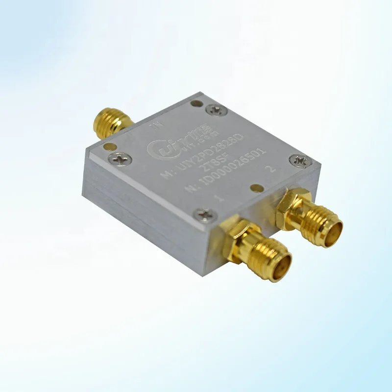 S C Band 2GHz to 8GHz 2 Way RF Power Divider Splitter for Satellite