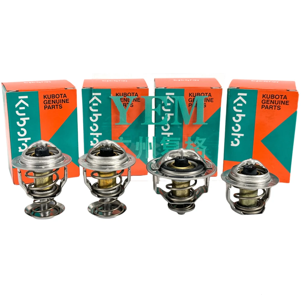 V1305 V1100 V1200 V1405 Engine Thermostat V1512 V1502 V4000 V4300 for Kubota V6108 Engine S2200 S2600 S2800 Excavator Part