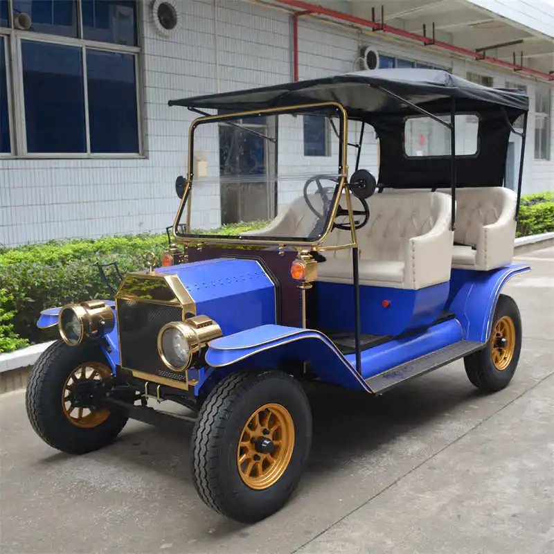 5 Seats electric Bus & Car cheap electric classic car