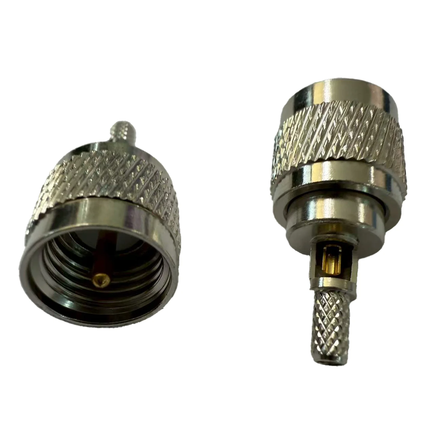 미니-UHF-J1.5 커넥터 RF 미니 UHF 남성 동축 커넥터, RG316 케이블 압착식