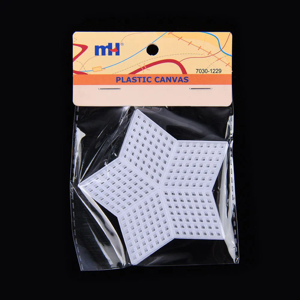 Set 5 Telai Da Ricamo In Plastica AMANDELIZABE - Forme Diverse: Cerchio, Ovale, Rettangolo, Ottagono, Quadrato + Aghi E Rimuovi Filo - 3