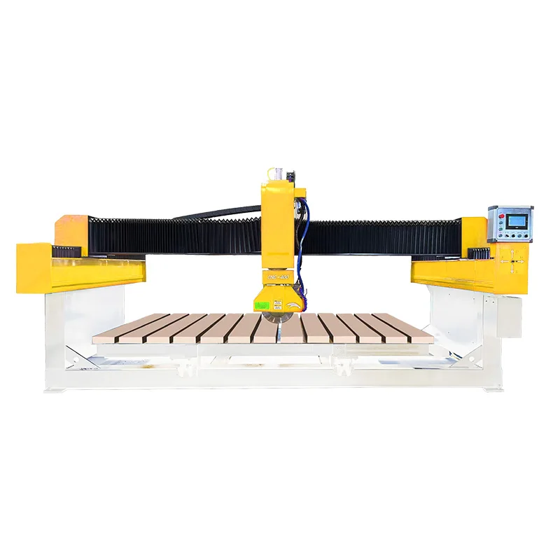 Cnc 4 Axis Bridge Saw Granite With Infrared Ray Head for Marble ...