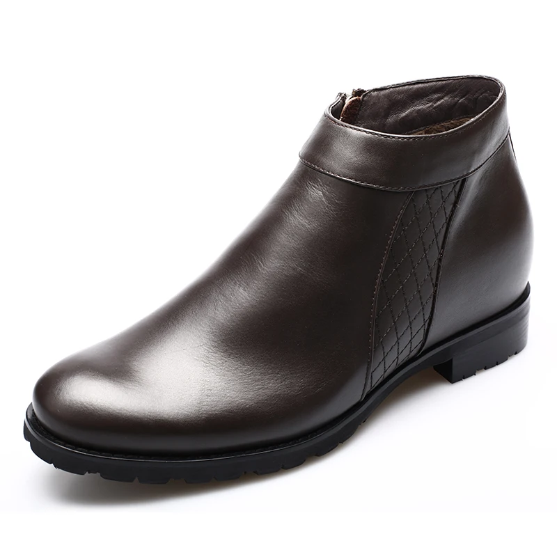 Botas de cremallera de hombre Traveris 2194 marrón