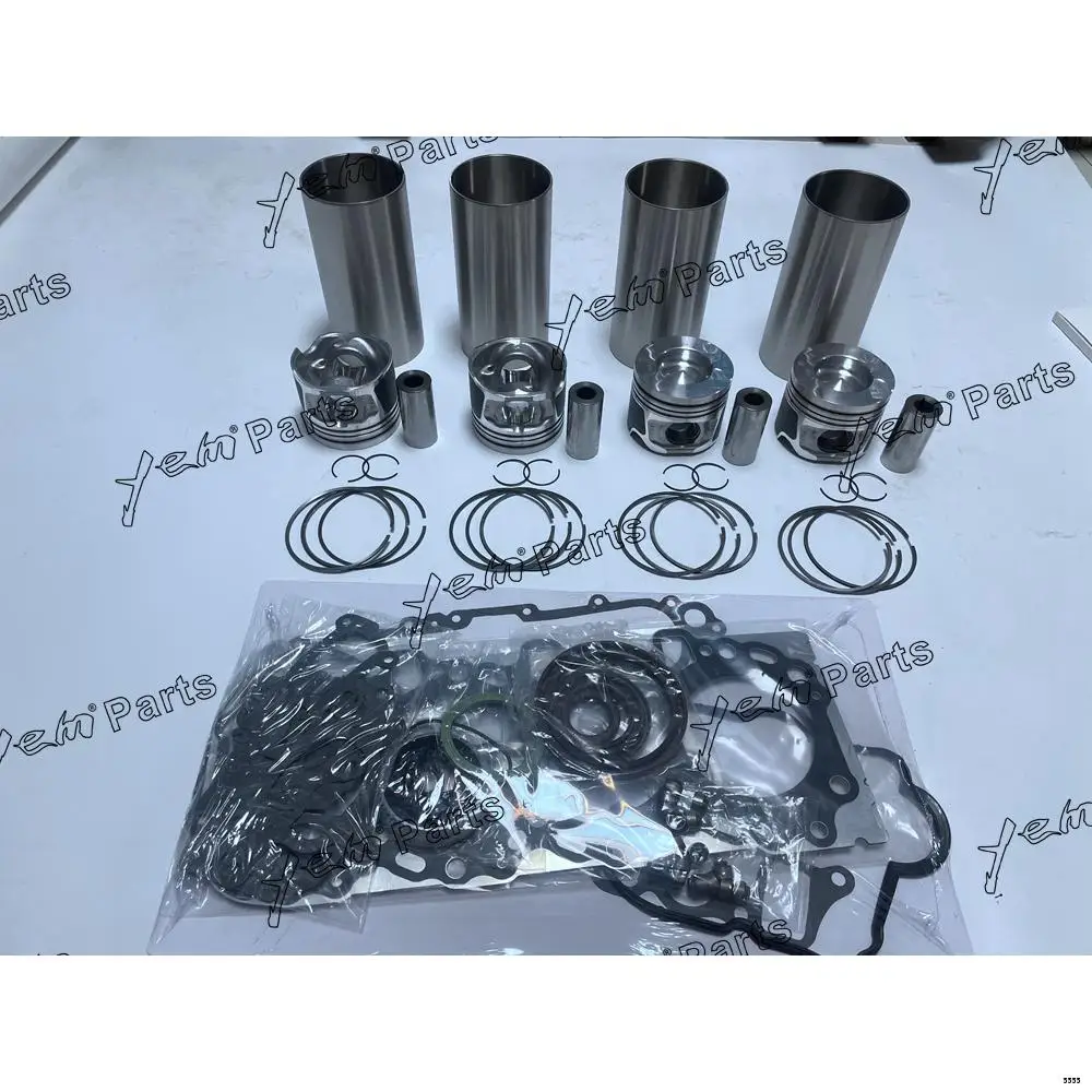 1KD Overhaul Kit With Liner Piston Rings Full Gasket Kit for Toyota