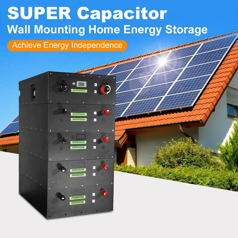 48v 10kw Graphene Super Capacitor Energy Storage 100000f Ultracapacitor ...