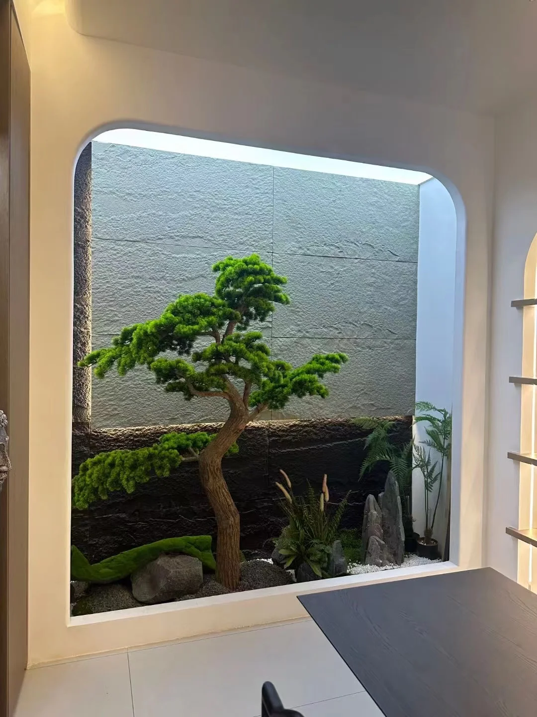 Groer Weihnachtsdekorations-Baum: Knstlicher Japanischer Ahorn,  Ficus-Bonsai und Kokosnussbaum zum Sonderpreis