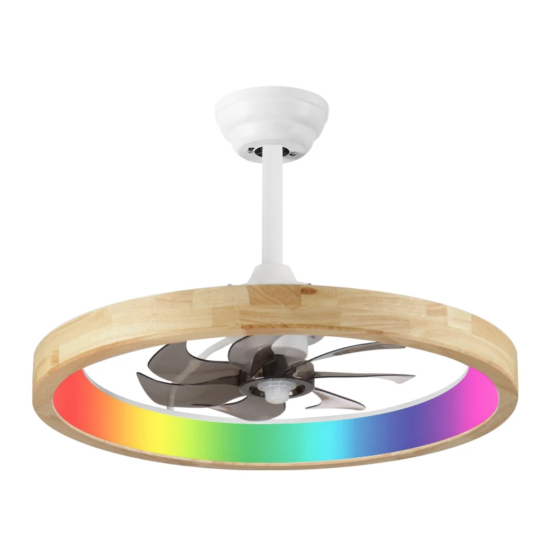 Nykyään RGB LED-kattoventtiili valolla ABS-lamppu ja kauko-ohjaus toiminto tehtaalta suoraan olohuoneeseen ja makuuhuoneeseen
