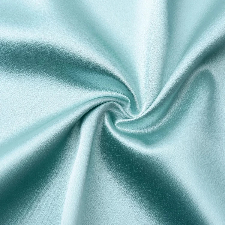 Polyester Stretch Five Heddle Crystal Satin Fabric - Buy Satin Fabric ...