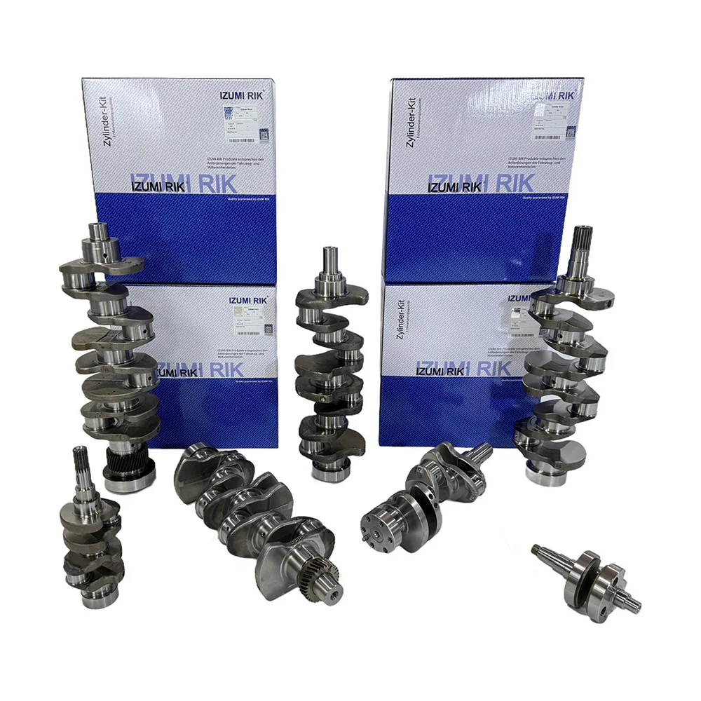 IZUMI RIK 4JH80, 4LHA, 4T98, 4TN100, 4TN100L Wał korbowy do Yanmar Części do silników Diesla