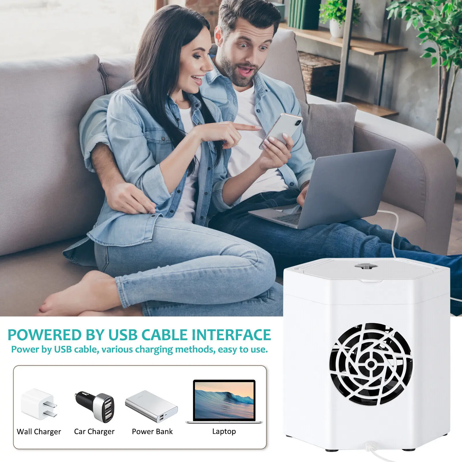 Air Conditioner, 5th, Portable, USB - detail 8