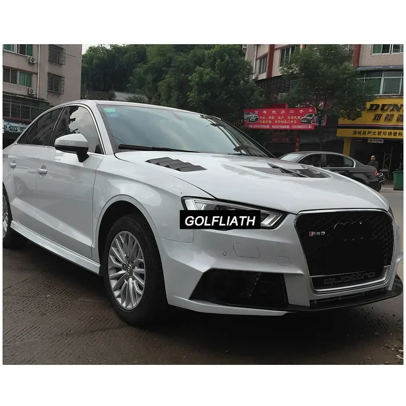 Rs Front Bumper Cover Grille Bodykit For Audi A V S Buy A Front Bumper For