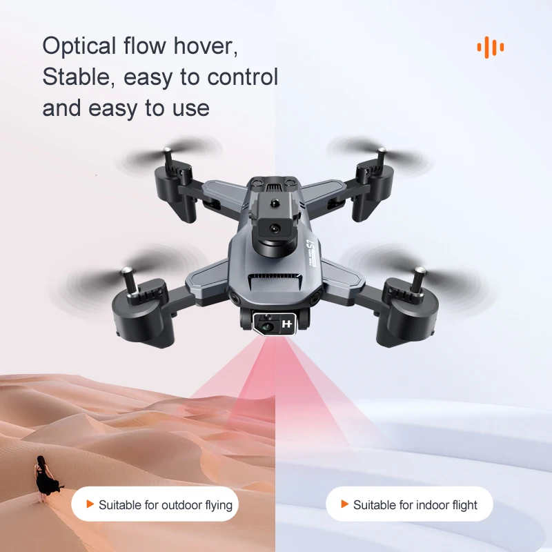 S7 Pro Drone Gravity Sensor Dual Camera Optical Flow Remote Control Fpv ...