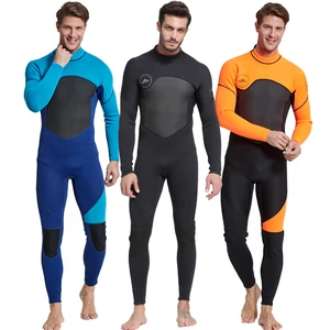 Sbart Hot Sell Wet Suit Mens Neoprene Wetsuit 3mm Full Body Diving Suit Back Zipper Swimming Diving Surfing Wetsuit