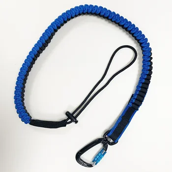 X-C-PIN Leash Retractable Bungee Cord Carabiner Clip Adjustable Loop tool lanyard tool tether for against tool falling