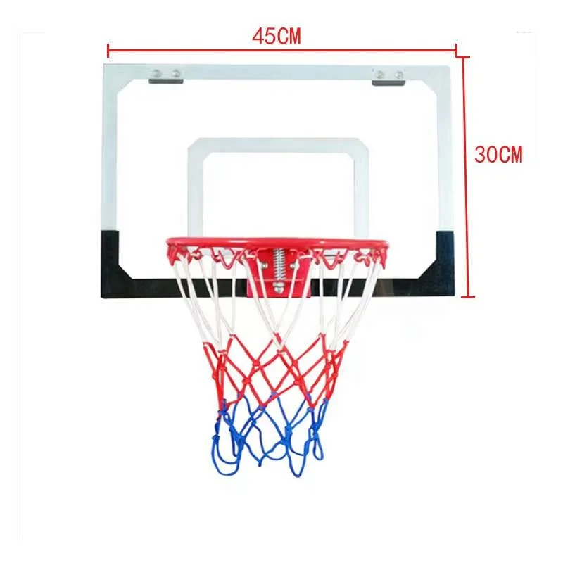 Over the Door Mini Basketball Hoop Basketball Stand with Breakaway Rim