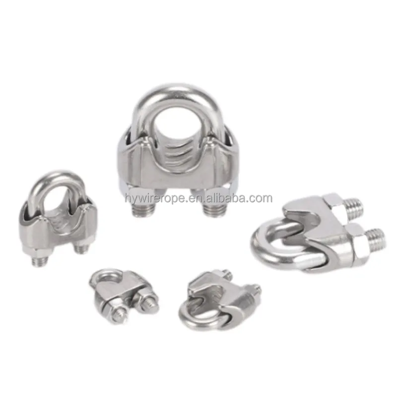 304 Stainless Steel Wire Rope Clamp For Wire Rope Buy Wire Rope Clamp
