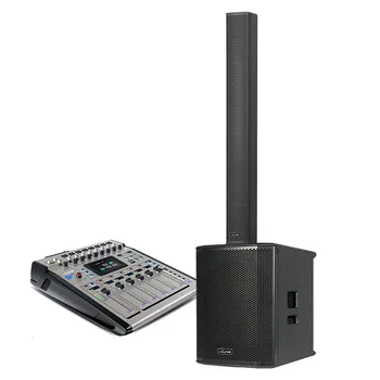 Eco-Friendly Material sound system active column array dj speakers set 12 inch pro audio loud