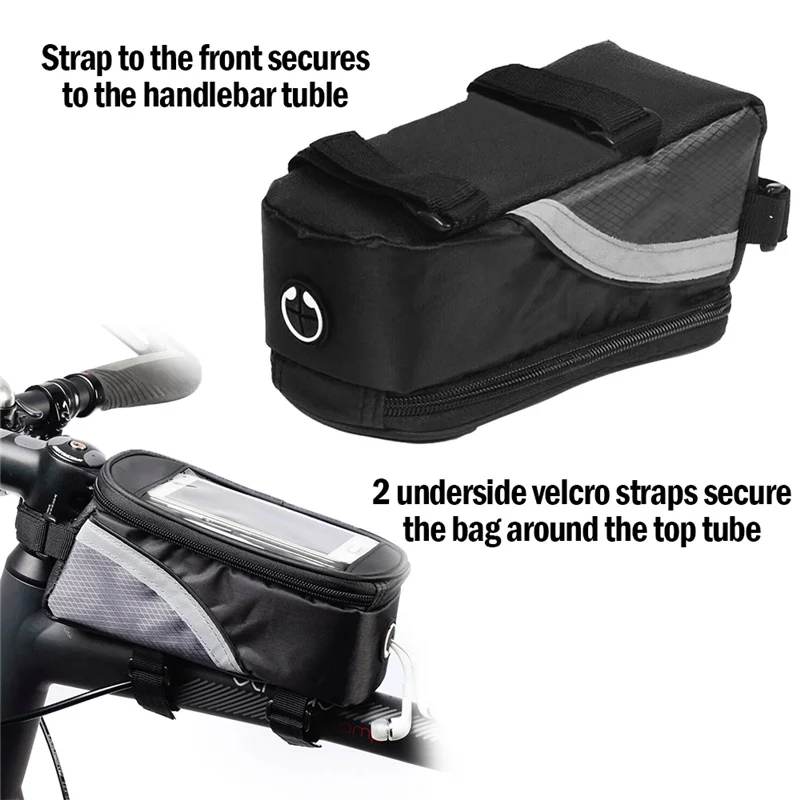 Hot Sale Touched Screen Bike Bag Frame Cycling Bag Waterproof Front Top ...