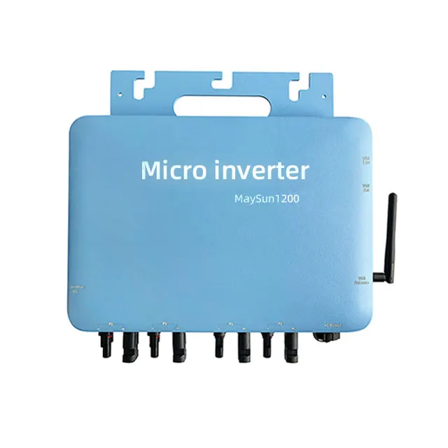 Impianto Fotovoltaico Domestico Micro Inverter BENY 800W Con Wi-Fi - Inverter Grid Tie IP67 Per Pannelli Solari, Controllo APP Ecoflow Powerstream 800w