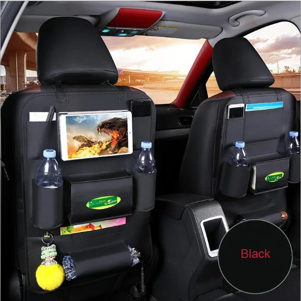 Кожаный Автомобильный Органайзер на заднем сиденье как организовать автомобильный Кубок вашего