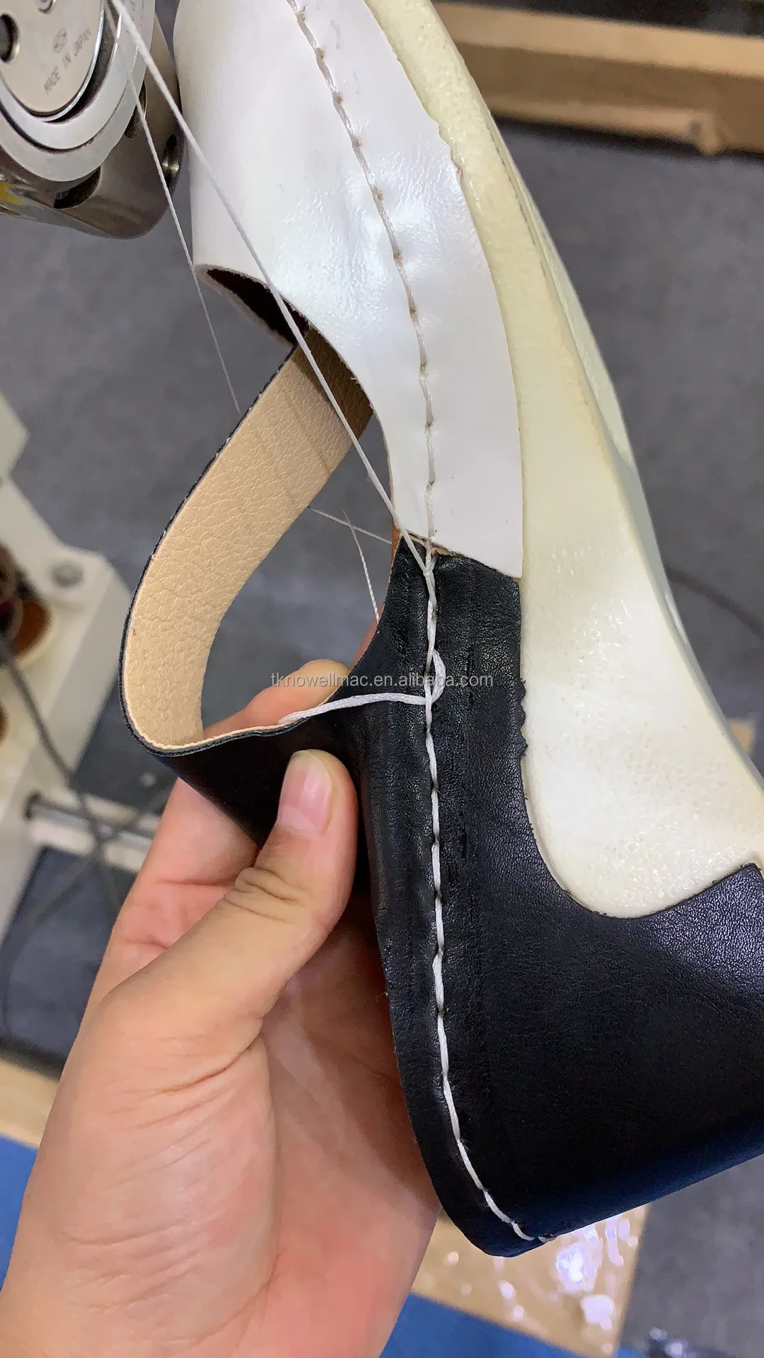 TKW-168 Shoe Boot Outsole Side Wall Stitching Machine
